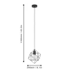 Straiton Black Pendant Ceiling Light