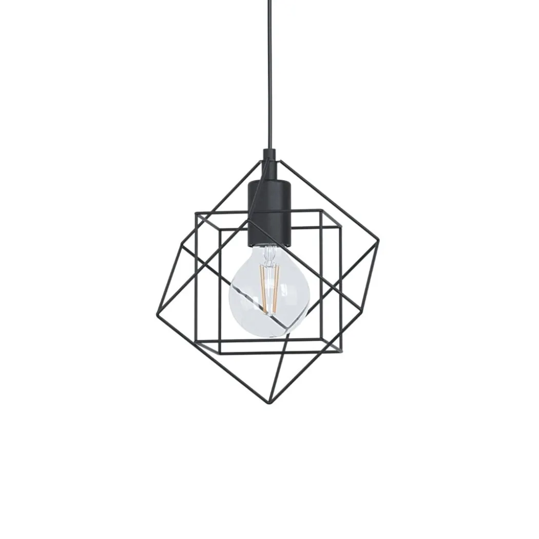 Straiton Black Pendant Ceiling Light