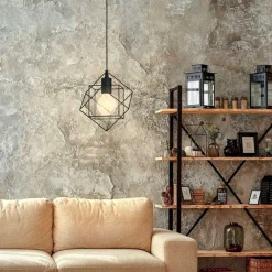 Straiton Black Pendant Ceiling Light
