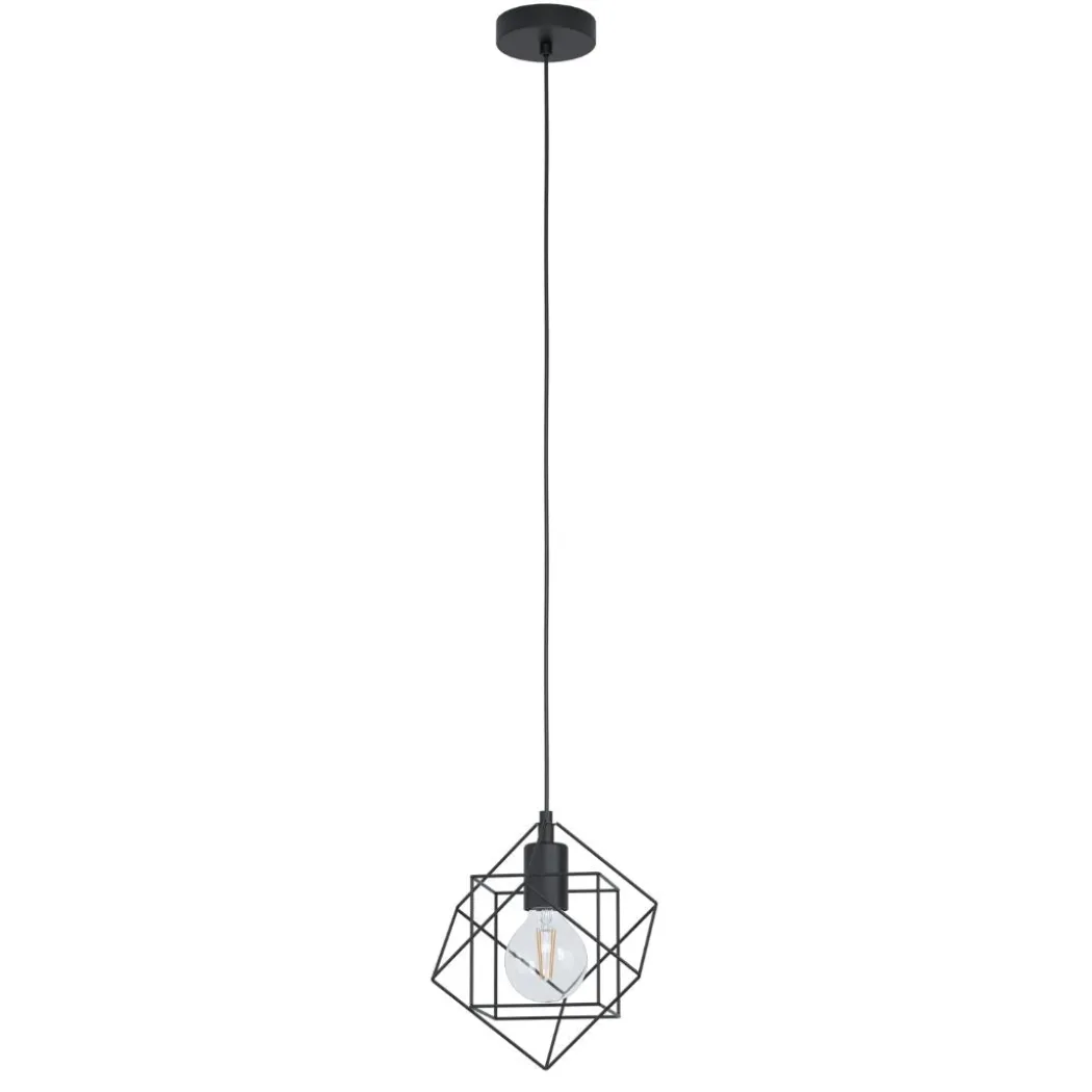 Straiton Black Pendant Ceiling Light