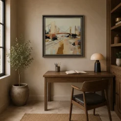 Street Vibes 60x60cm Framed Canvas