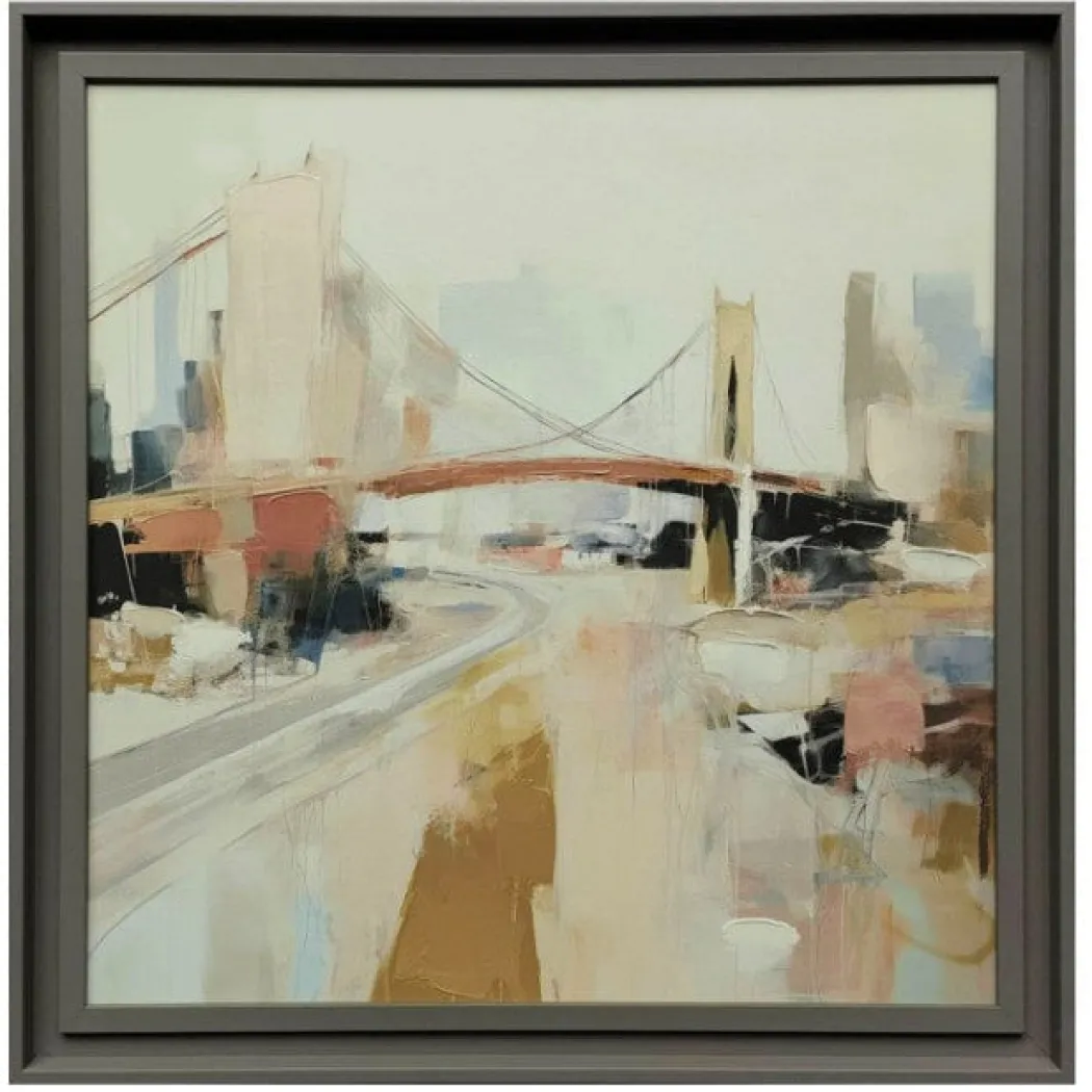Street Vibes 60x60cm Framed Canvas