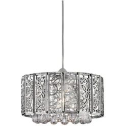 Suki Pendant Light Shade Chrome