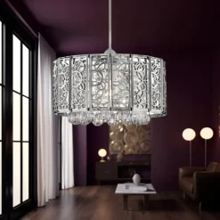 Suki Pendant Light Shade Chrome