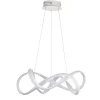 Synergy Large Warm White LED White Ceiling Pendant