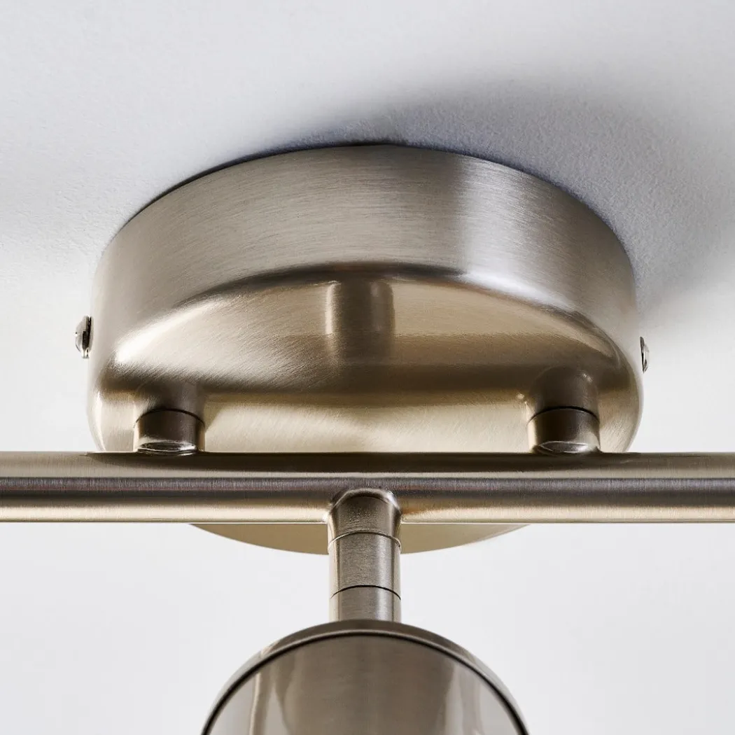 Talbot Brushed Nickel 3-Spot Bar