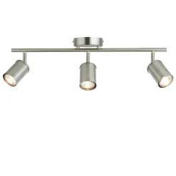 Talbot Brushed Nickel 3-Spot Bar