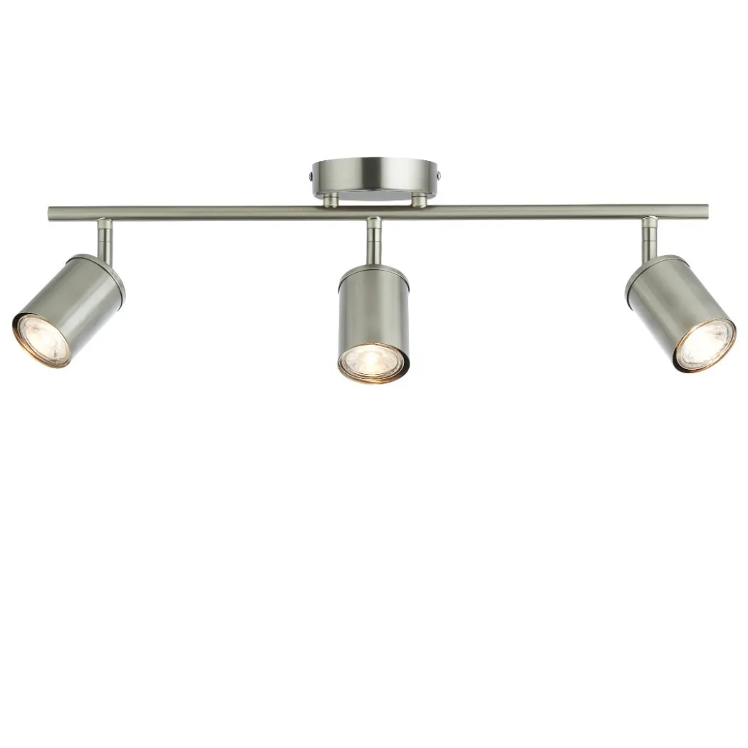 Talbot Brushed Nickel 3-Spot Bar