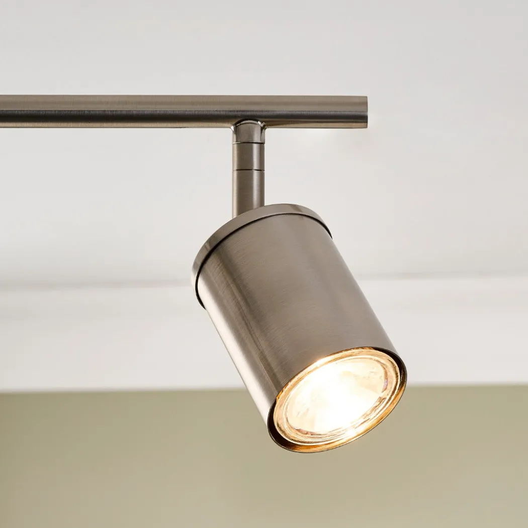 Talbot Brushed Nickel 3-Spot Bar