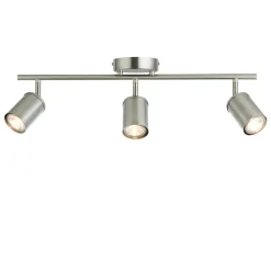 Talbot Brushed Nickel 3-Spot Bar