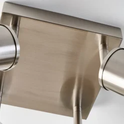 Talbot 4-Light Brushed Nickel Spot Plate