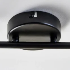 Talbot 2-Light Matte Black Spotlight Bar