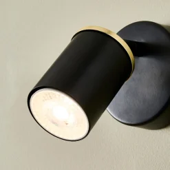 Talbot Matte Black Spotlight