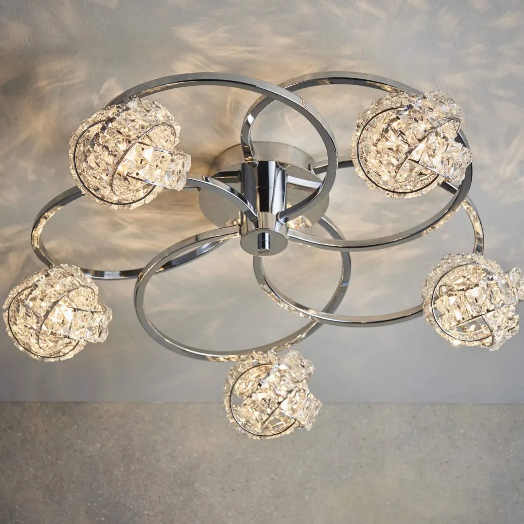 Talia Semi Flush Ceiling Light