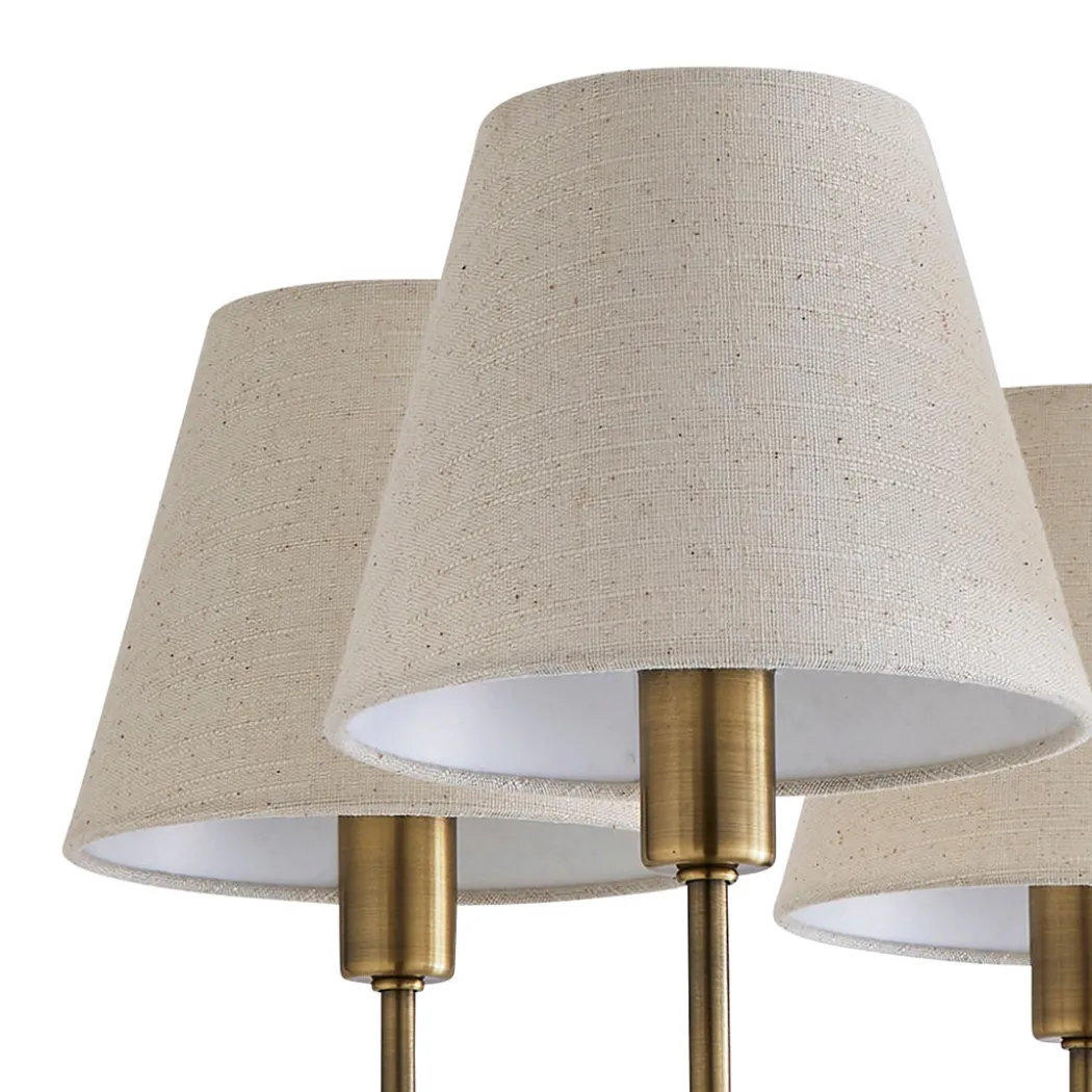 Taliah 5-Light Antique Brass Semi-Flush Ceiling Light
