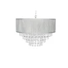 Talula Grey & Crystal Ceiling Pendant