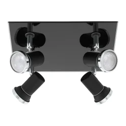 Tamara 4 Light LED IP44 Spotlight Black