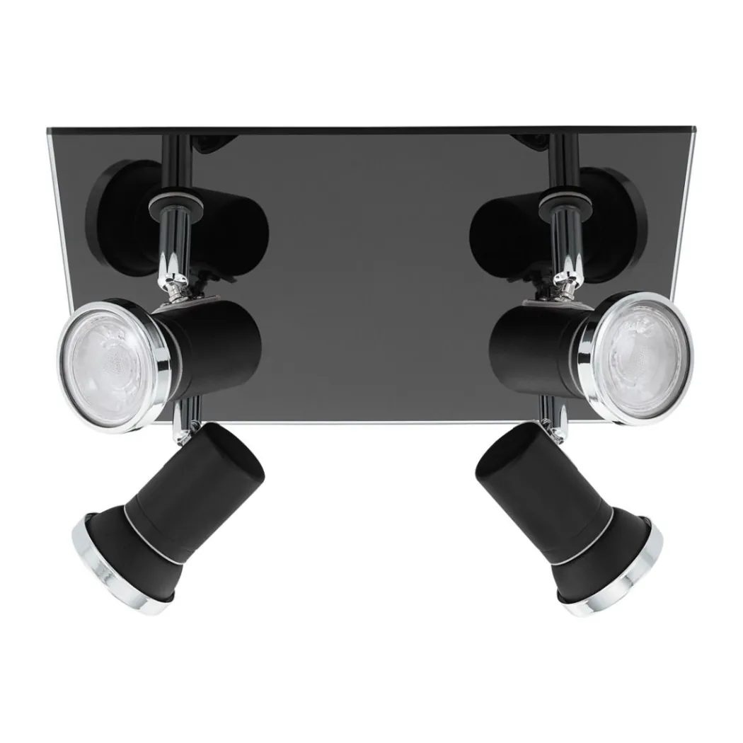 Tamara 4 Light LED IP44 Spotlight Black