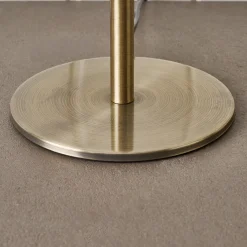Tamara 2-Light Antique Brass Table Lamp