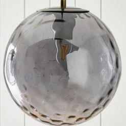 Tamara 3-Light Antique Brass Pendant Bar