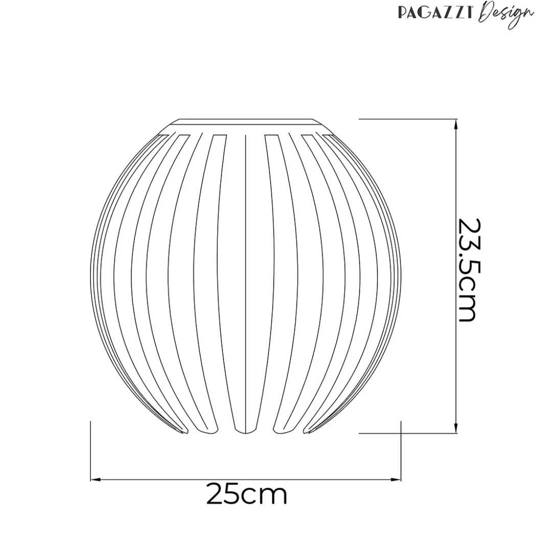 Tanya Easy-Fit Chrome Pendant