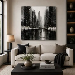 5th Avenue 85x85cm Canvas