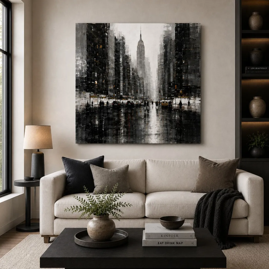 5th Avenue 85x85cm Canvas