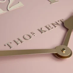 Thomas Kent 12" Arabic Wall Clock Blush Pink