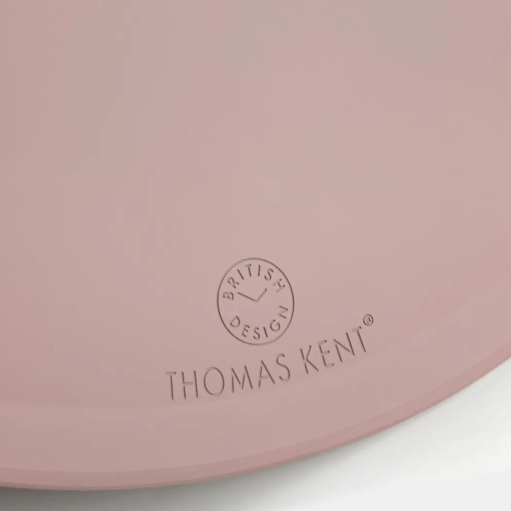 Thomas Kent 12" Arabic Wall Clock Blush Pink