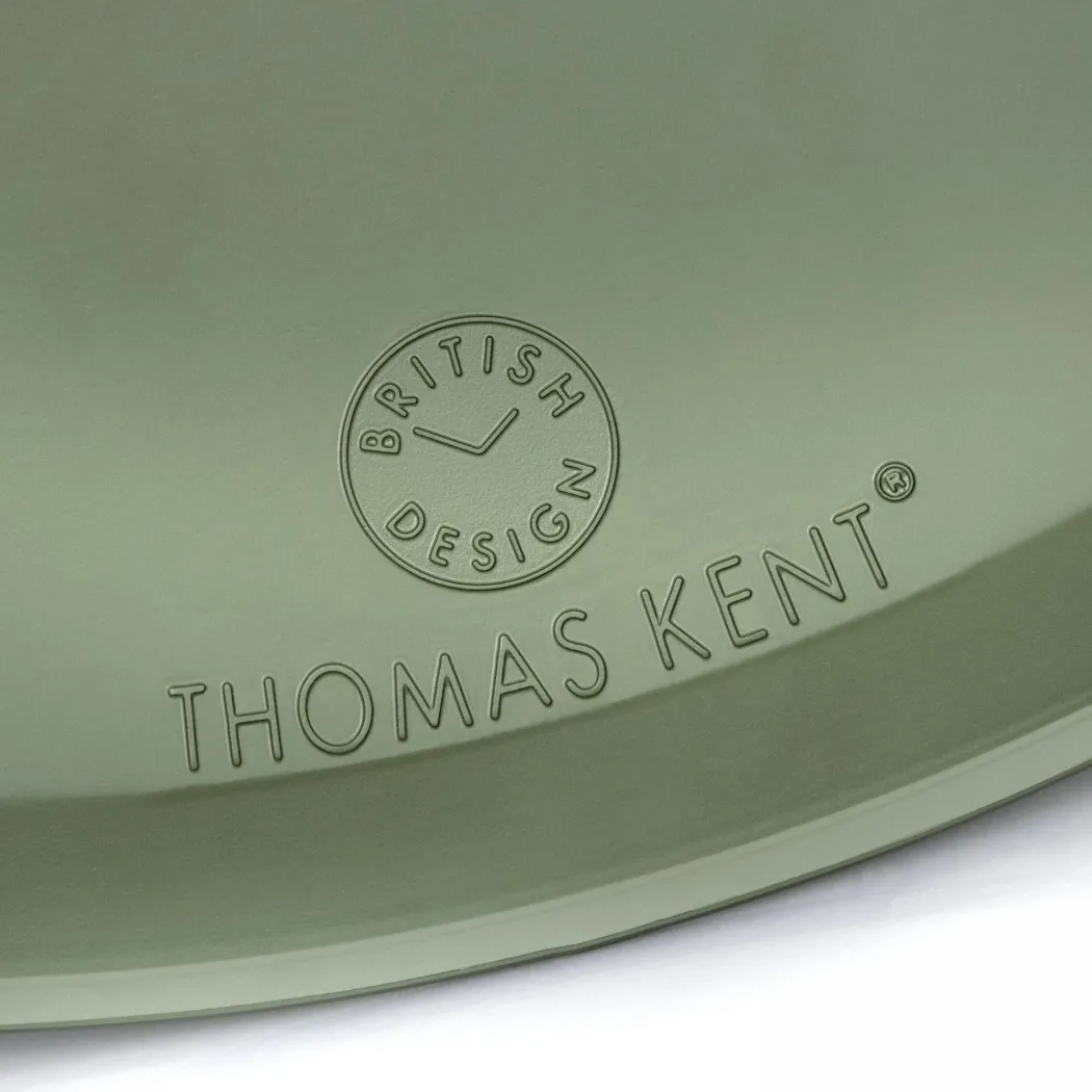 Thomas Kent 20" Arabic Wall Clock Lichen Green