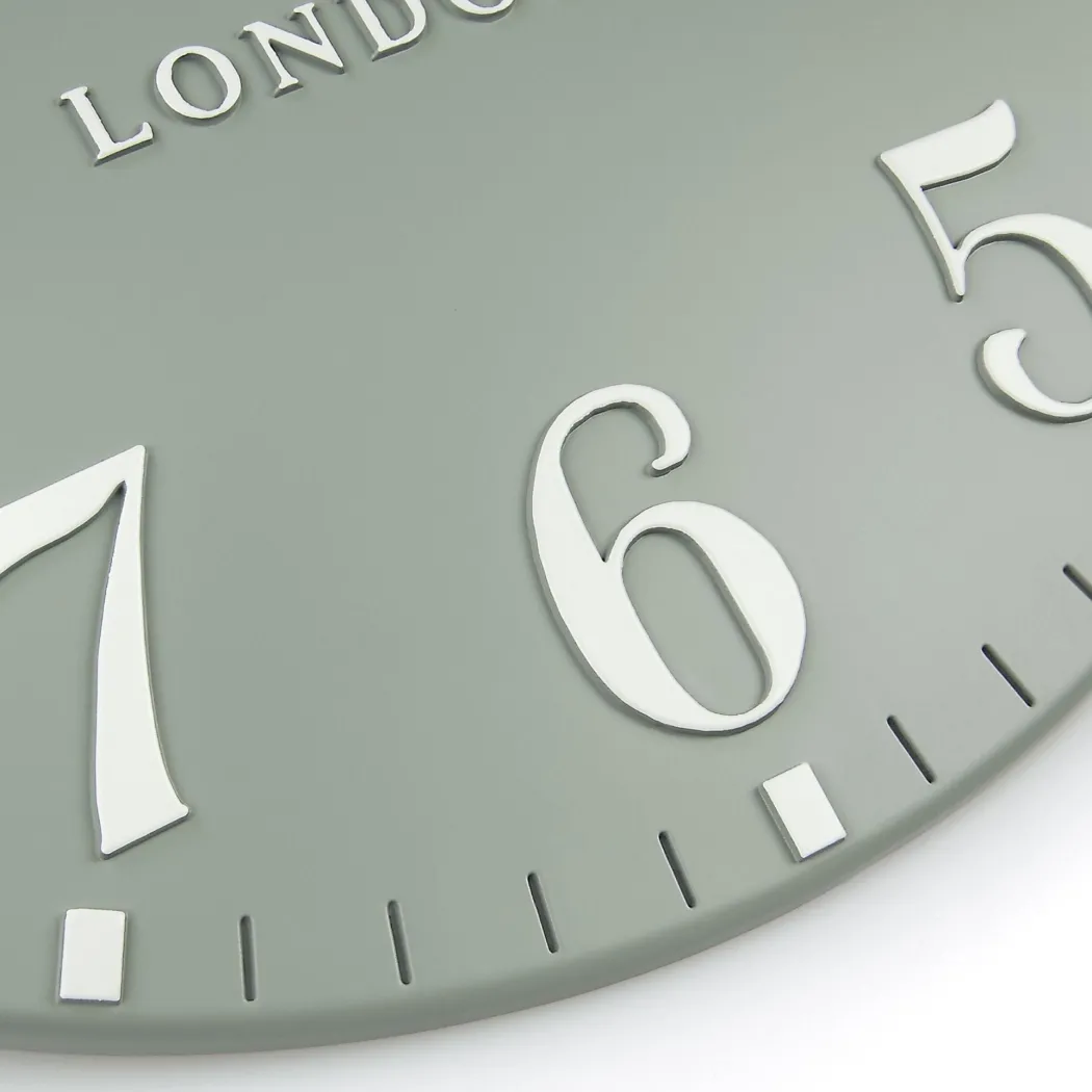 Thomas Kent 20" Arabic Wall Clock Seagrass