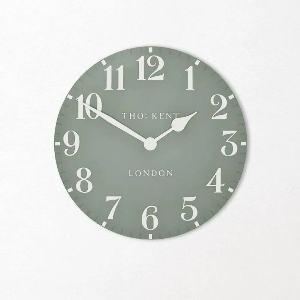 Thomas Kent 20" Arabic Wall Clock Seagrass