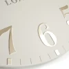 Thomas Kent 12" Arabic Wall Clock Oatmeal