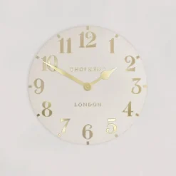 Thomas Kent 12" Arabic Wall Clock Oatmeal