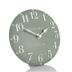 Thomas Kent Arabic Mantel Clock Seagrass
