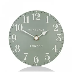 Thomas Kent Arabic Mantel Clock Seagrass