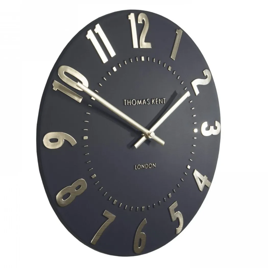 Thomas Kent Mulberry 12" Wall Clock Odyssey