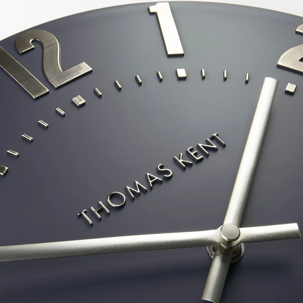 Thomas Kent Mulberry 12" Wall Clock Odyssey