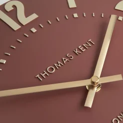 Thomas Kent Mulberry 20" Wall Clock Auburn