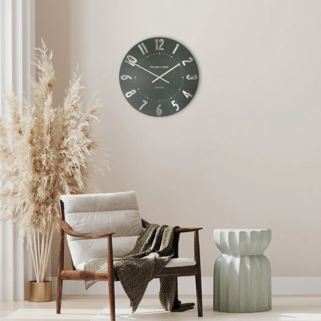 Thomas Kent Mulberry 20" Wall Clock Olive Green