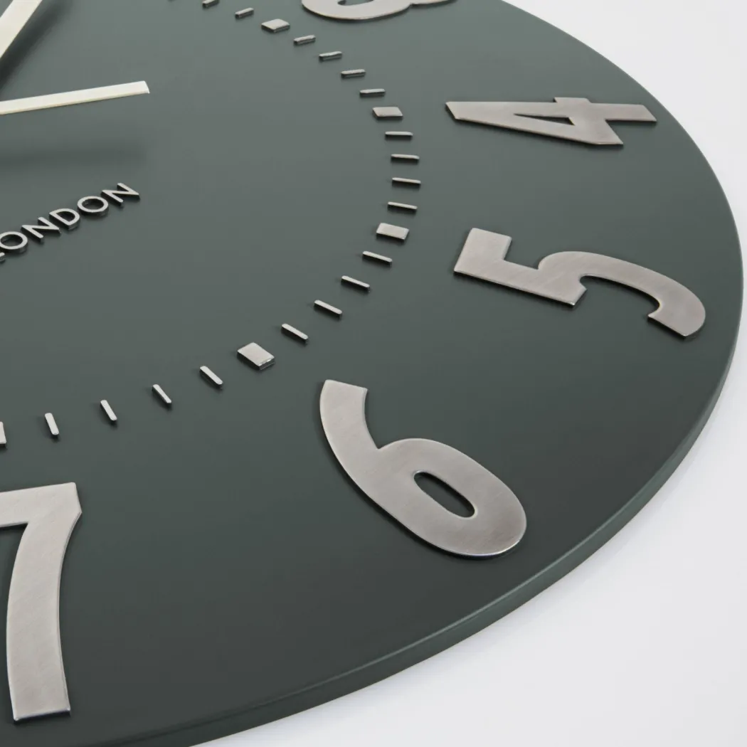 Thomas Kent Mulberry 20" Wall Clock Olive Green