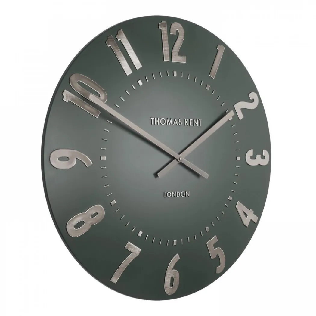 Thomas Kent Mulberry 20" Wall Clock Olive Green