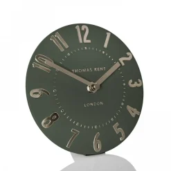 Thomas Kent Mulberry Mantel Clock Olive Green