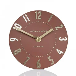 Thomas Kent Mulberry Mantel Clock Auburn
