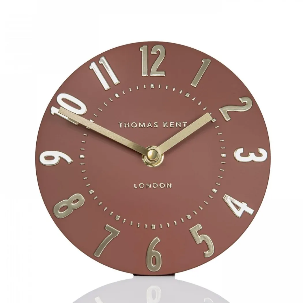 Thomas Kent Mulberry Mantel Clock Auburn