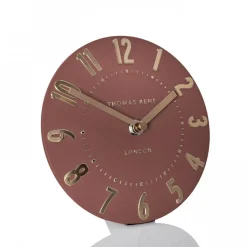 Thomas Kent Mulberry Mantel Clock Auburn
