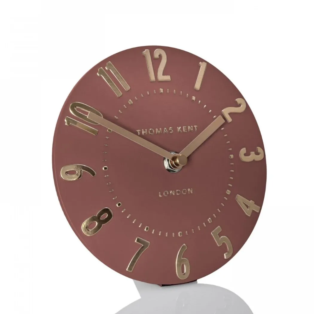 Thomas Kent Mulberry Mantel Clock Auburn