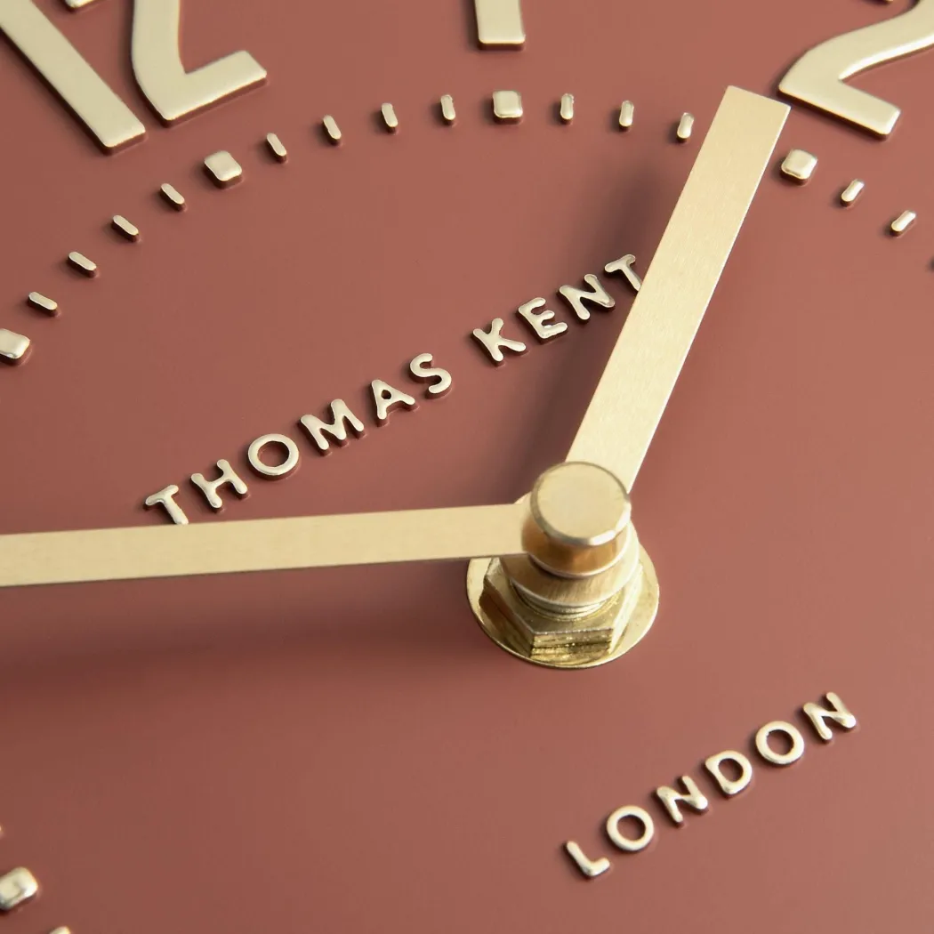 Thomas Kent Mulberry Mantel Clock Auburn