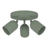 Tilston 3-Light Green Spot Plate Light