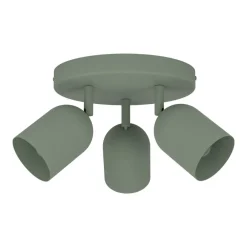 Tilston 3-Light Green Spot Plate Light